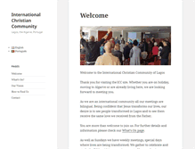 Tablet Screenshot of icc-lagos.org